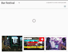 Tablet Screenshot of caffe-festival.ch